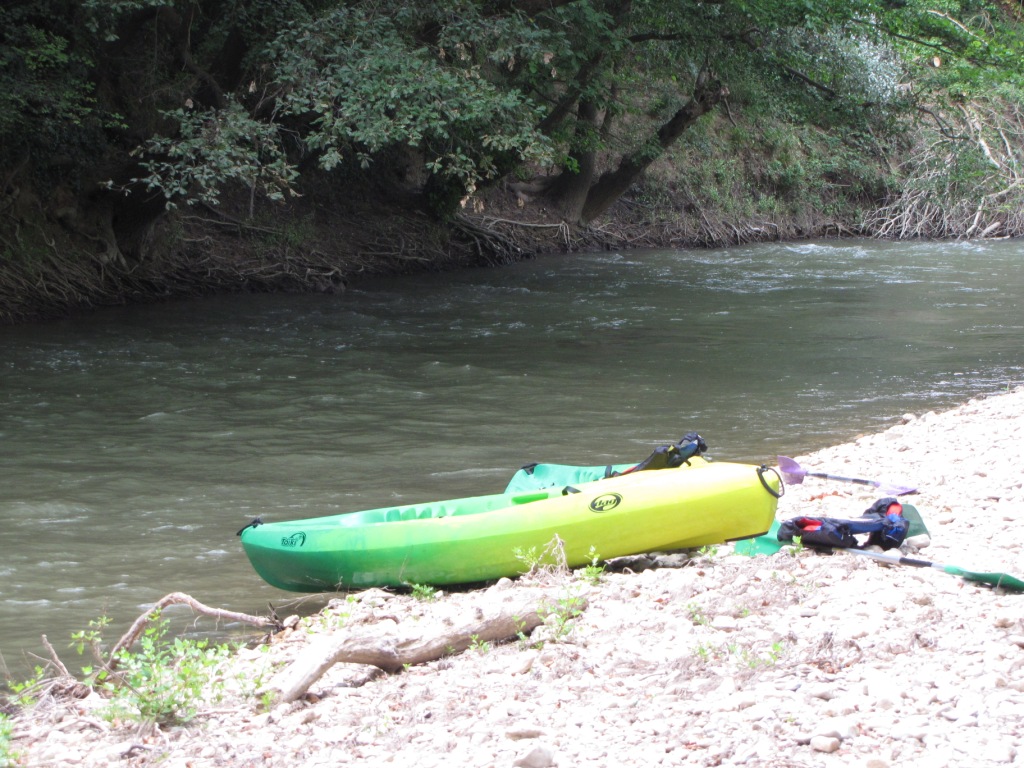 Canoë sur l'Argens